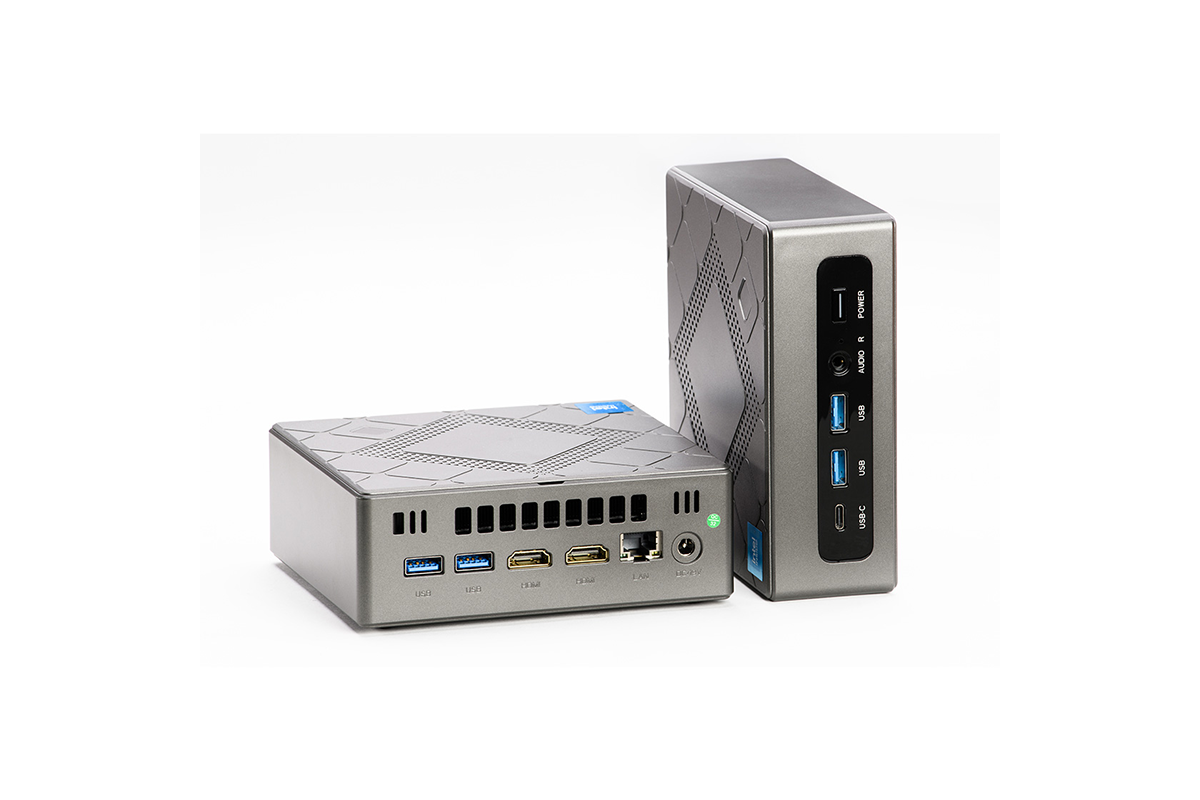 Broonbee Nano Mini PC | Intel Core i7 | 500GB NVMe SSD High Speed | 16GB DDR4 RAM | Ultra Kompakt Design | Silent Betrieb | High Performance Gaming & Workstation PC