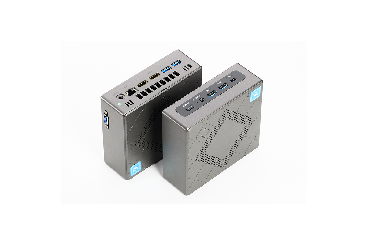 Broonbee Nano Mini PC | Intel Core i7 | 500GB NVMe SSD High Speed | 16GB DDR4 RAM | Ultra Kompakt Design | Silent Betrieb | High Performance Gaming & Workstation PC