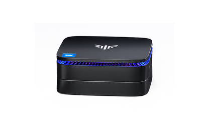 Broonbee Nano Mini PC | Celeron N5105 | 500GB NVMe SSD High Speed | 16GB DDR4 RAM | Blue RGB Beleuchtung | Ultra Kompakt Design | Silent Betrieb | High Performance